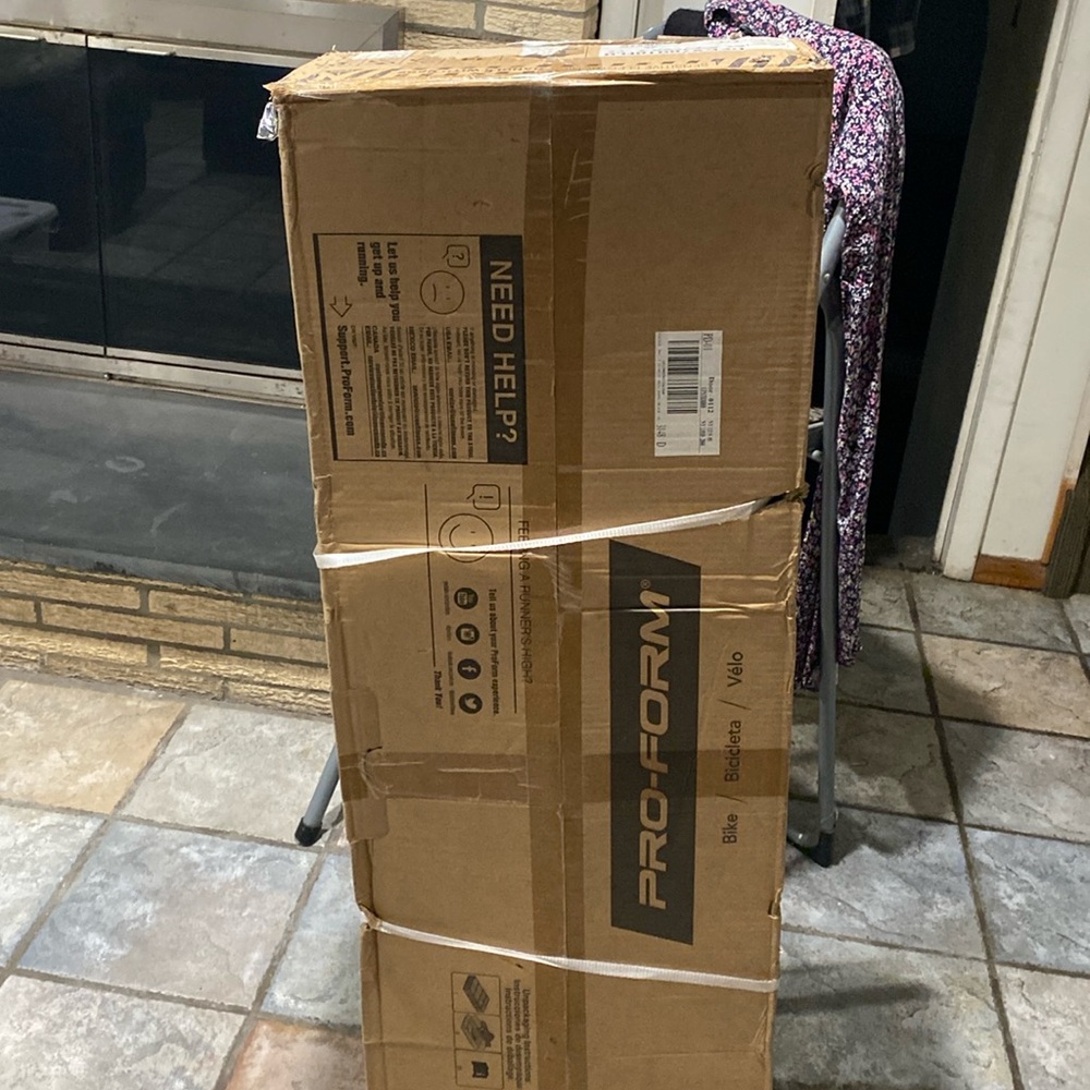 Brand new exercise equipment, never use foldable